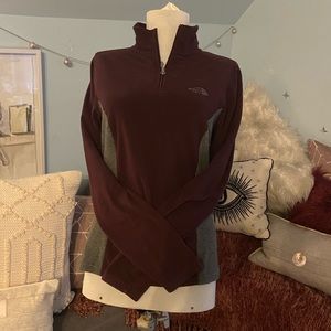 North face quarter zip